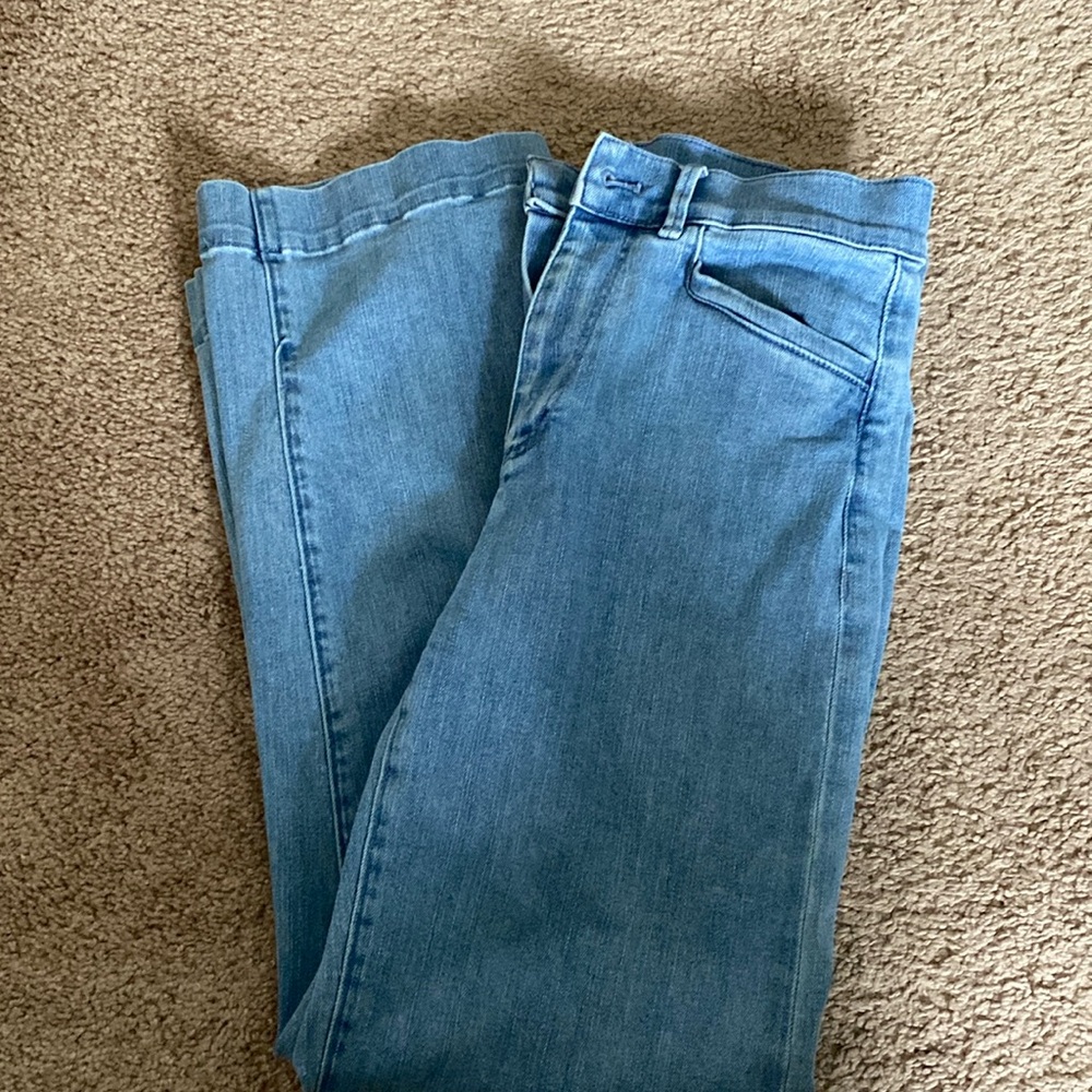 Ann Taylor wide leg jeans - cleaning out my closet